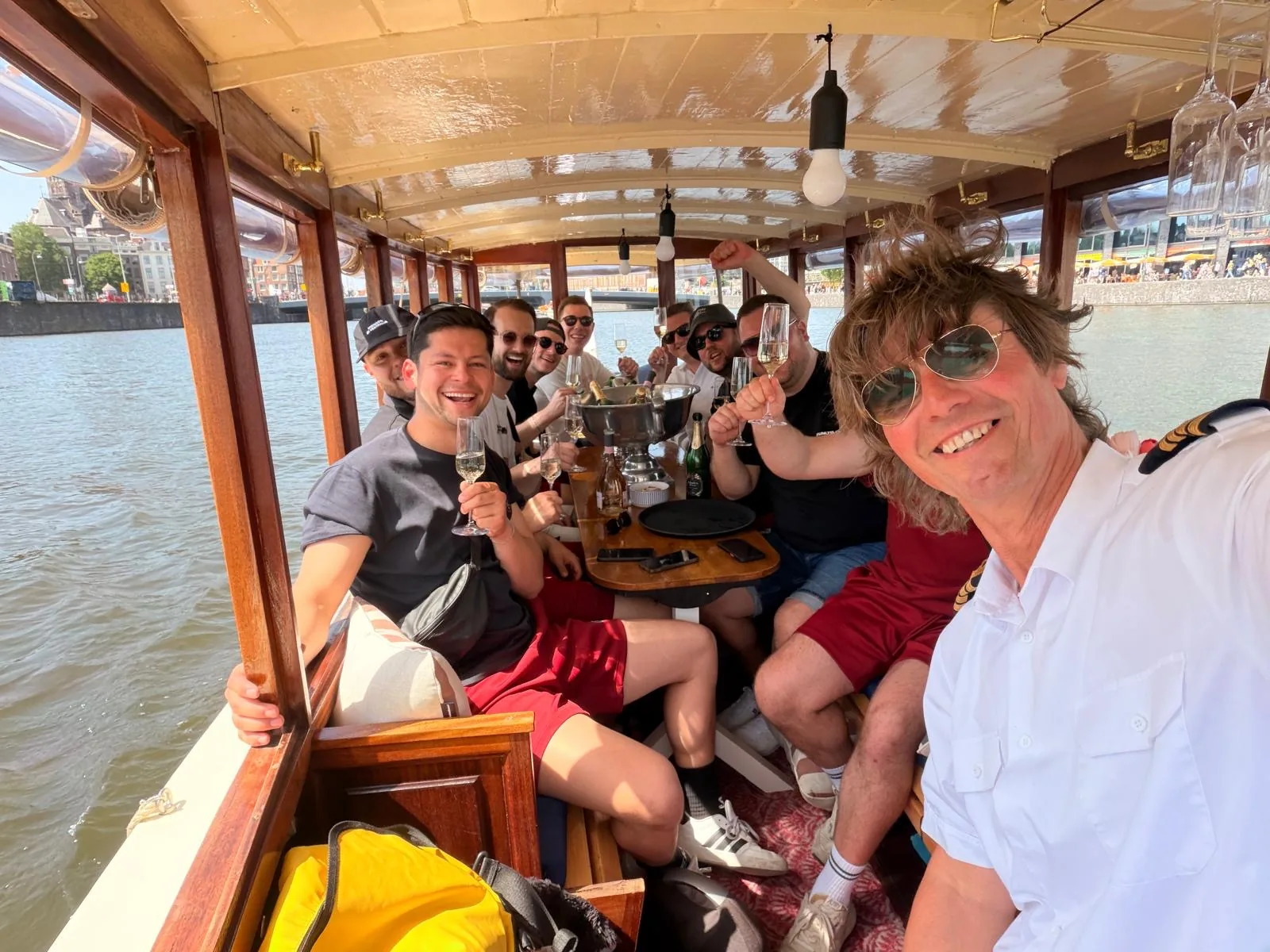 Corporate boat Amsterdam