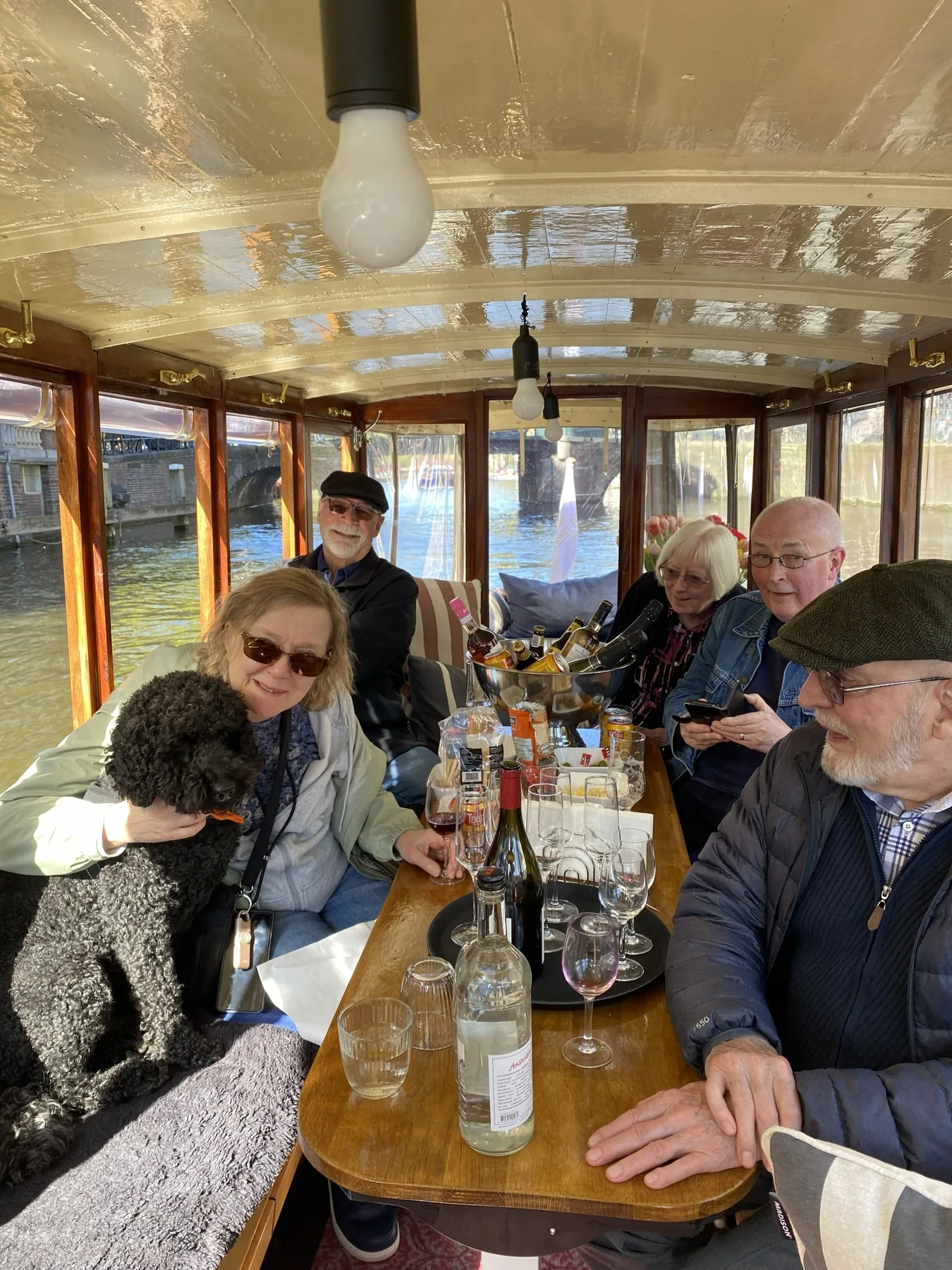 Familie rondvaart Amsterdam